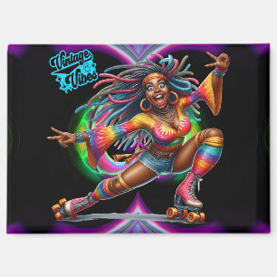 Farbiger Hippie-Chic-Vintage-Magnet Magnet