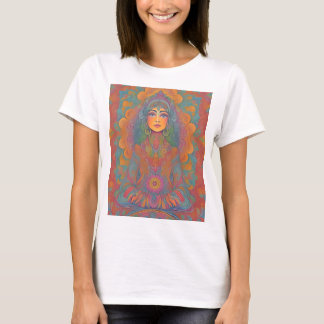 Farbiger Hippy-T - Shirt