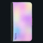 Farbiger holografischer Hintergrund Geldbeutel Hülle Für Das Samsung Galaxy S5<br><div class="desc">Bild eines farbigen holografischen Hintergrunds.</div>