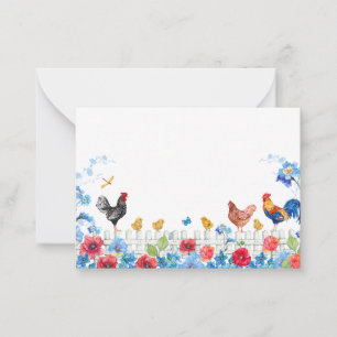 Farbiger Kichergarten Mitteilungskarte