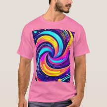 Farbiger kosmischer Swirl