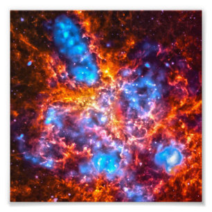 Farbiger Kosmos Fotodruck