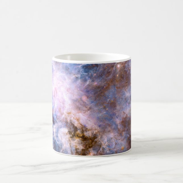 Farbiger Kosmos Kaffeetasse (Mittel)
