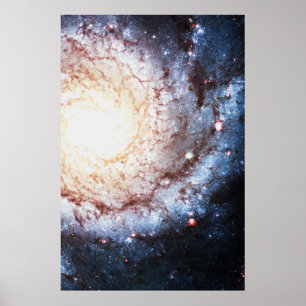 Farbiger Kosmos Poster