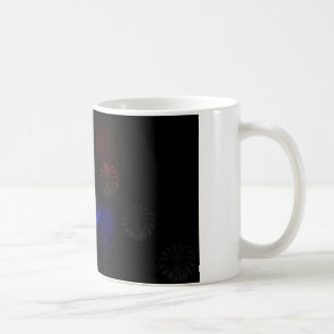 Farbiger Kristallbilder Tasse