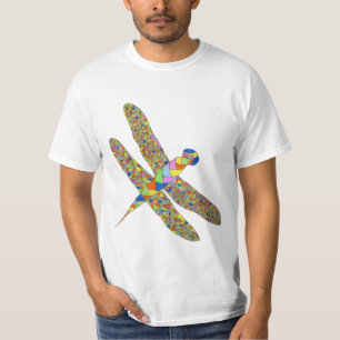Farbiger Libellen T-Shirt