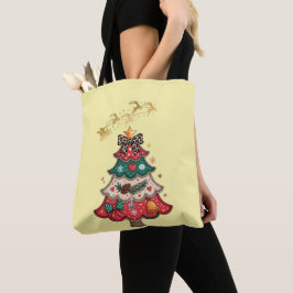 Farbiger moderner Weihnachtsbaum