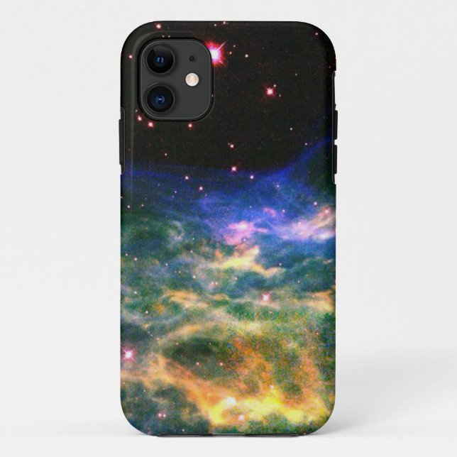 Farbiger Nebel und Stars iPhone 5 Fall Case-Mate iPhone Hülle (Rückseite)