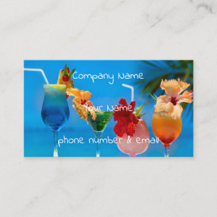 farbiger Ozean Visitenkarte
