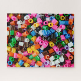 farbiger Perlenhintergrund Puzzle