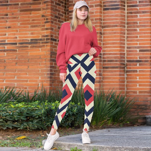 Farbiger Platz Leggings (Von Creator hochgeladen)