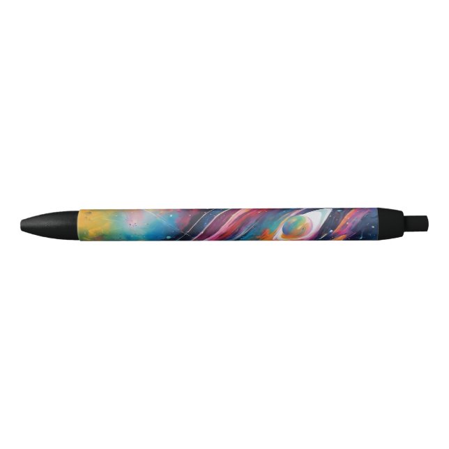 Farbiger Psychedelic Pen Kugelschreiber (Vorderseite)