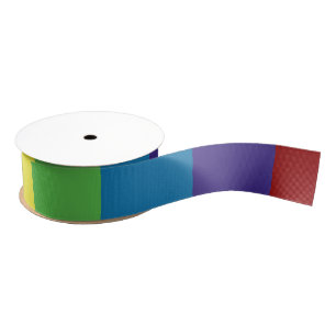 Farbiger Regenbogen Ripsband