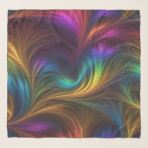 Farbiger Regenbogen-Swirl