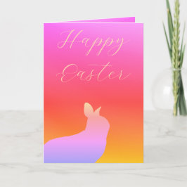 Farbiger Regenbogenstil Karte