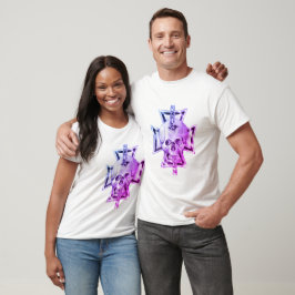 farbiger Schädel T-Shirt