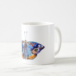 Farbiger Schmetterling Kaffeetasse