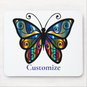 Farbiger Schmetterling Thunder_Cove Mousepad