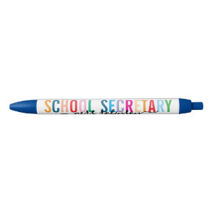Farbiger Schulsekretärinnen-Stift mit individuelle Kugelschreiber