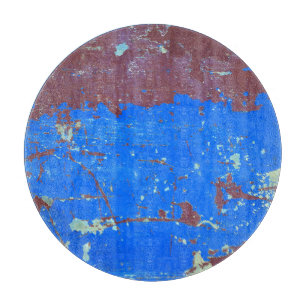 Farbiger Stahlrost: abstrakte Textur Schneidebrett