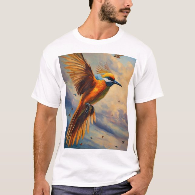 farbiger T - Shirt (Vorderseite)