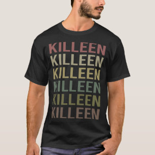 Farbiger Text Killeen T-Shirt