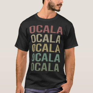 Farbiger Text Ocala T-Shirt