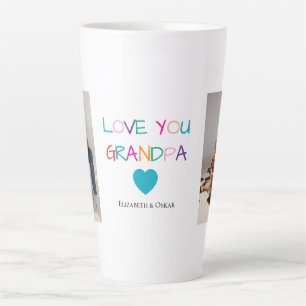 Farbiger Text und benutzerdefiniertes Foto "Liebe  Milchtasse