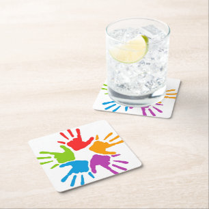 Farbiger Untersetzer