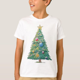Farbiger Weihnachtsbaum T-Shirt