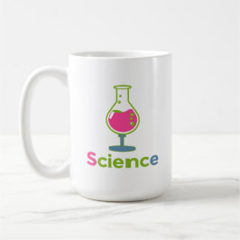 Farbiger Wissenschaftsbecher - Lustiges Laborexper Kaffeetasse
