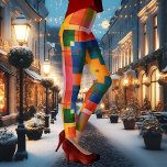 Farbiges Abstraktes kreatives Muster Leggings<br><div class="desc">Leggings mit einem abstrakten geometrischen Muster in hellen Farben. Sie können das Muster skalieren,  ziehen und drehen,  wenn Sie wollen. Das Hotel ist sowohl für den Frühling als auch für die Weihnachtsfeiertage geeignet,  da sie entweder als schick oder lässig getragen werden können.</div>