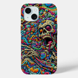 Farbiges Abstraktes Monster Case-Mate iPhone Hülle