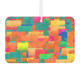 Farbiges Abstraktes Muster Autolufterfrischer