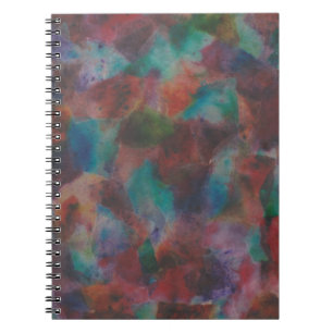 Farbiges Abstraktes Notebook Notizblock