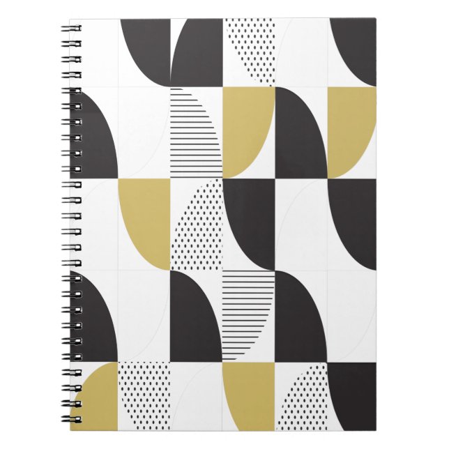 Farbiges Abstraktes Notebook Notizblock (Vorderseite)