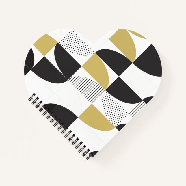 Farbiges Abstraktes Notebook Notizbuch (Vorderseite)