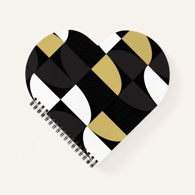 Farbiges Abstraktes Notebook Notizbuch (Vorderseite)