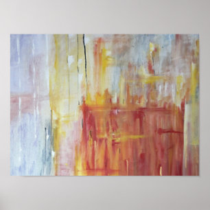 Farbiges Abstraktes Poster