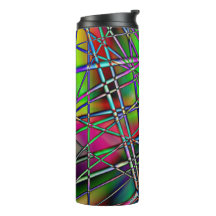 Farbiges Abstraktes Schwarz