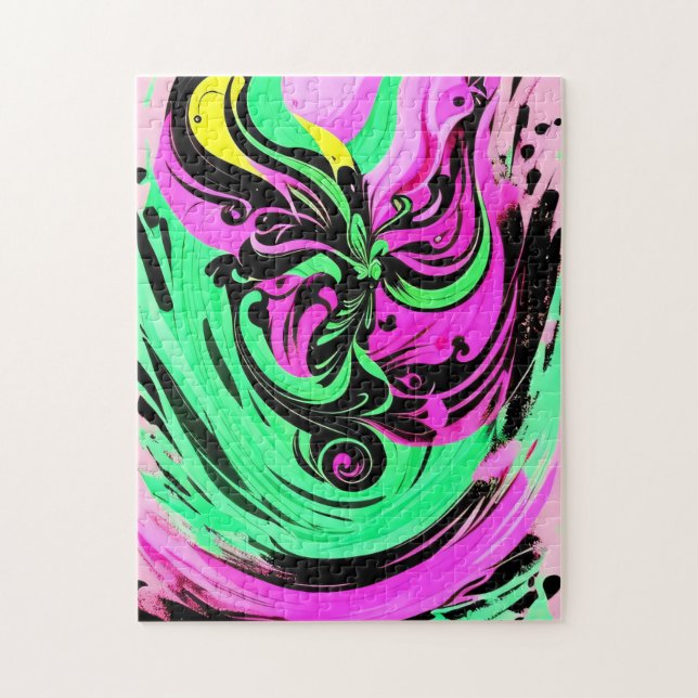 Farbiges Abyss Puzzle - 252 Stück (Vertikal)