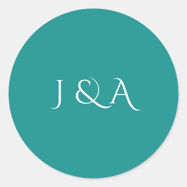 Farbiges Aquarium Runder Aufkleber (Vorderseite)