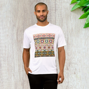 Farbiges Aztekenmuster Boho Geometric T-Shirt