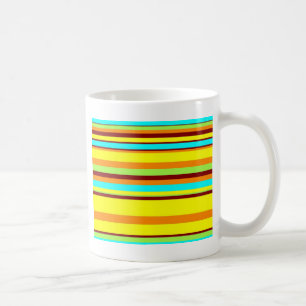 Farbiges, benutzerdefiniertes Designermuster Kaffeetasse