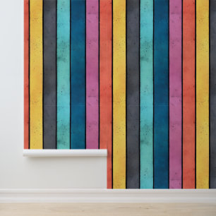 Farbiges Betonmuster Tapete