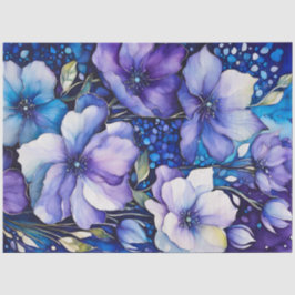 Farbiges Blatt Papier mit Blumenmuster