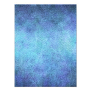 Farbiges blaues Lila Aquarellpapier Hintergrund Fotodruck