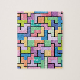 Farbiges Blockpuzzle Puzzle