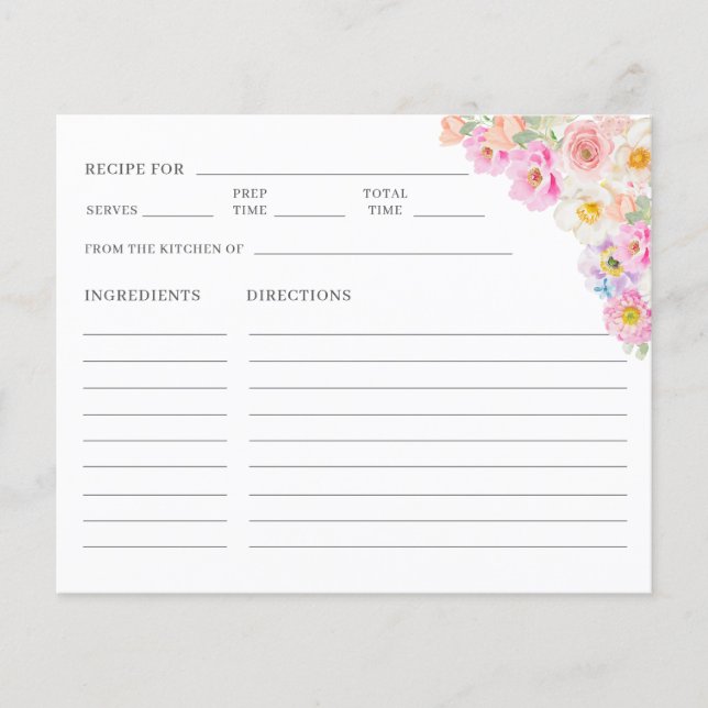 Farbiges Blossom Blumenkohl Brautparty Rezept (Vorderseite)