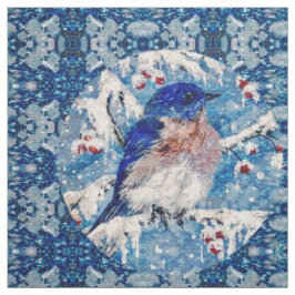 Farbiges Bluebird-Fabric Stoff